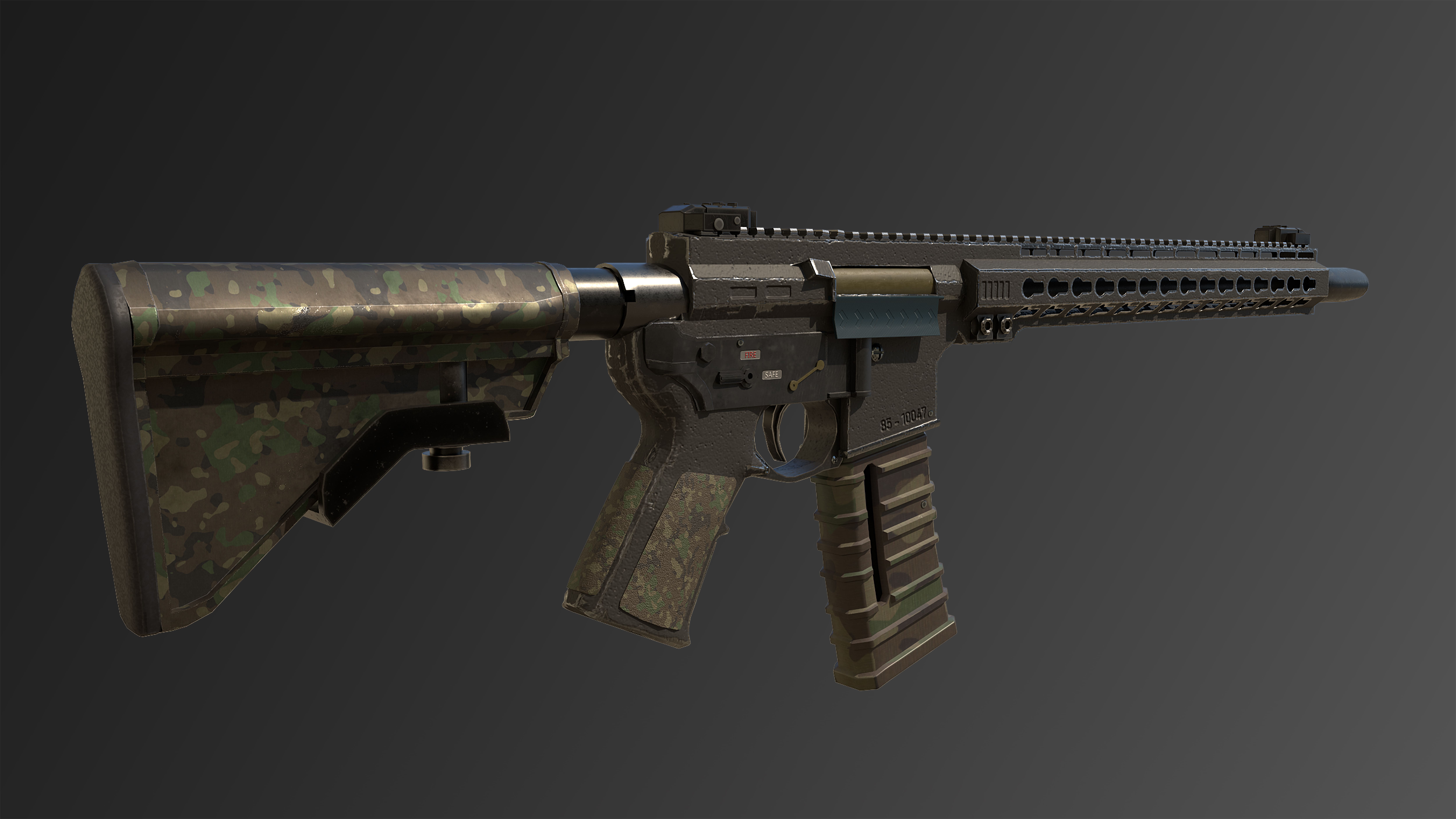 3D prop collection render by Servayam